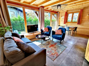 Appartement duplex 3 pièces près des pistes, jardin, terrasse, Wi-Fi, parking couvert - FR-1-598-80